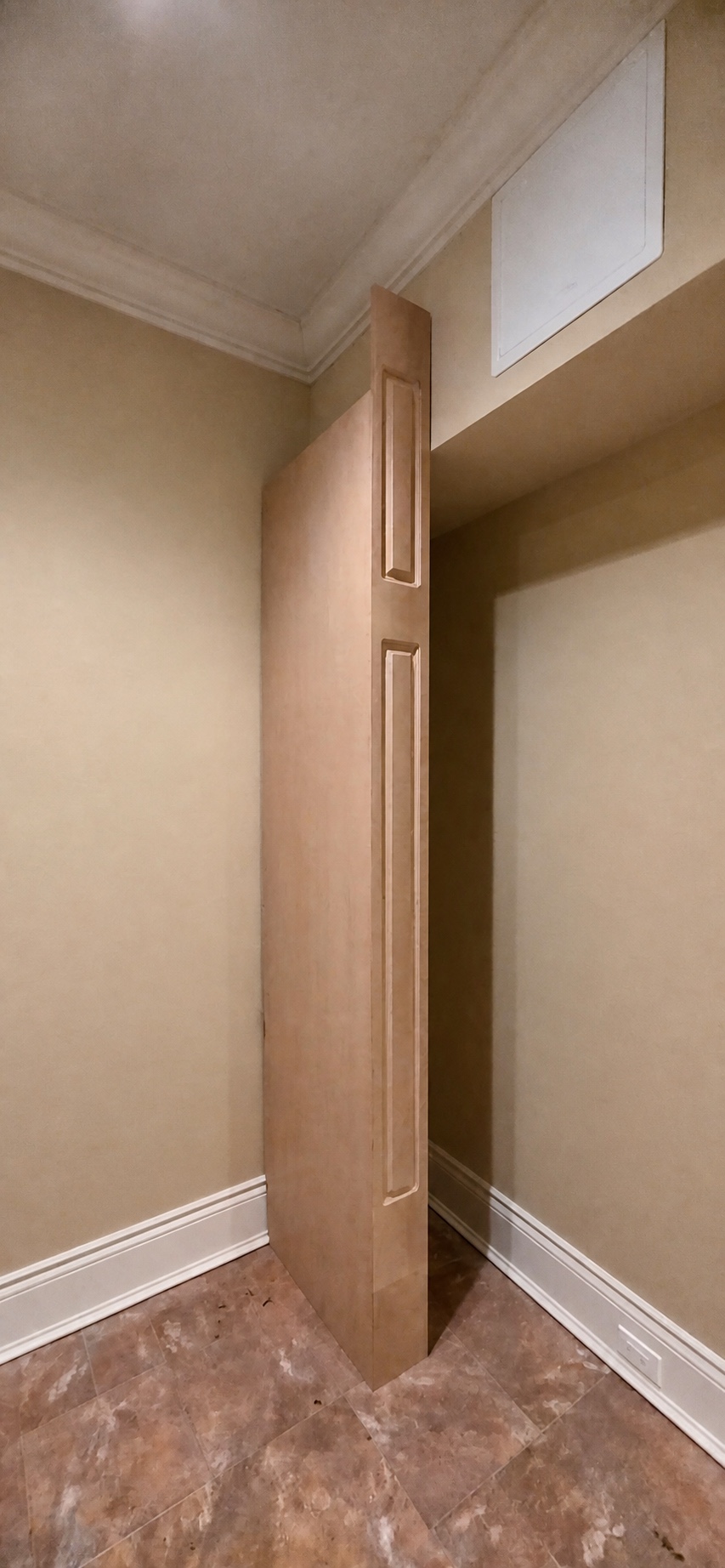 Restored wood detail around a Westchester home by Genesis Pro Painting