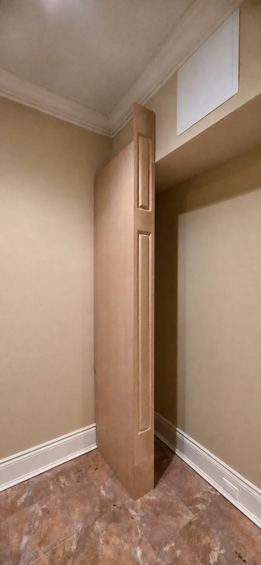 Restored wood detail around a Westchester home by Genesis Pro Painting