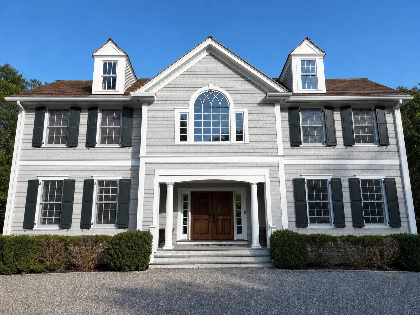 Completed exterior repaint