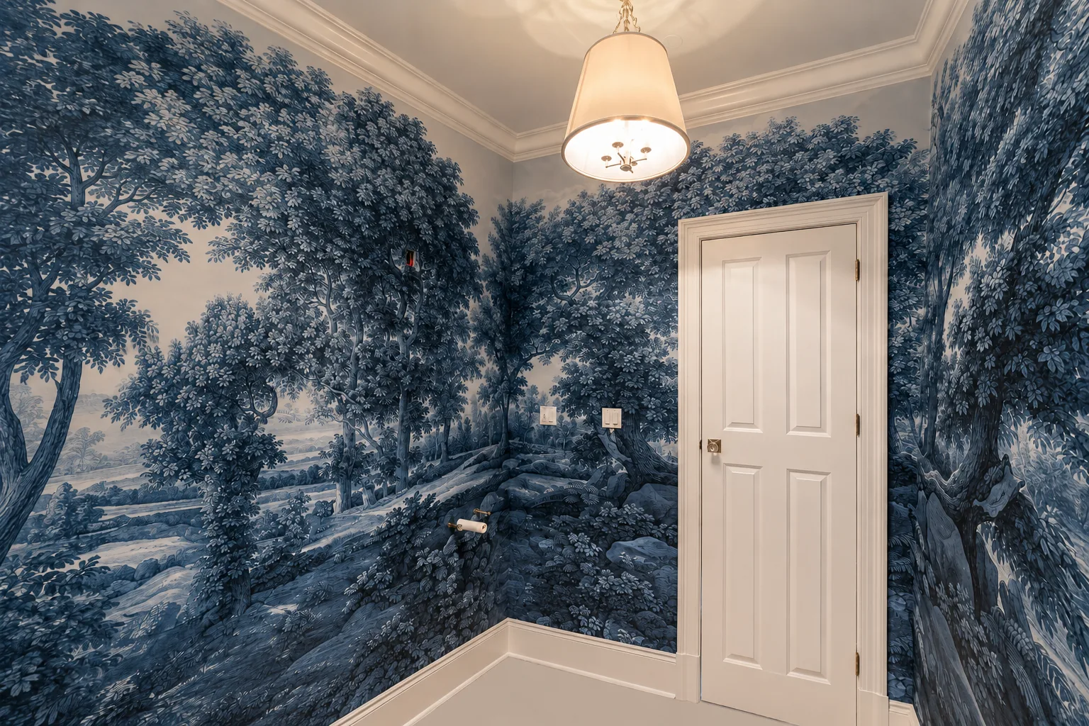 Wallpaper installation in Westchester NY by Genesis Pro Painting